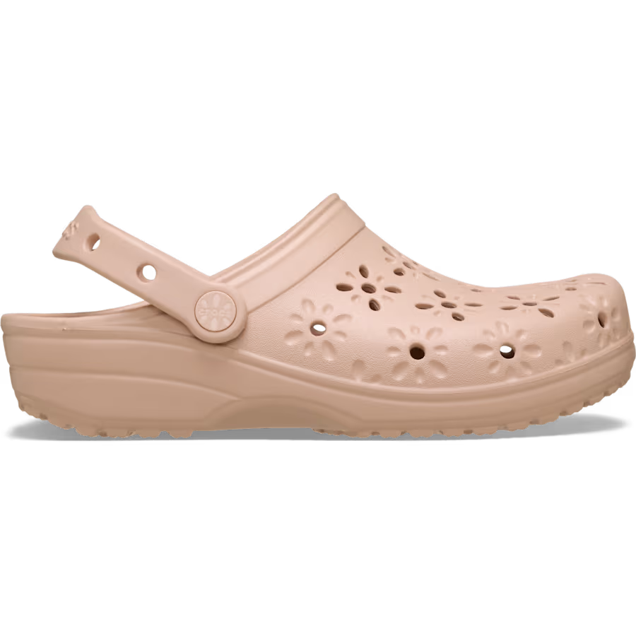 Classic Floral Cut-Out Clog