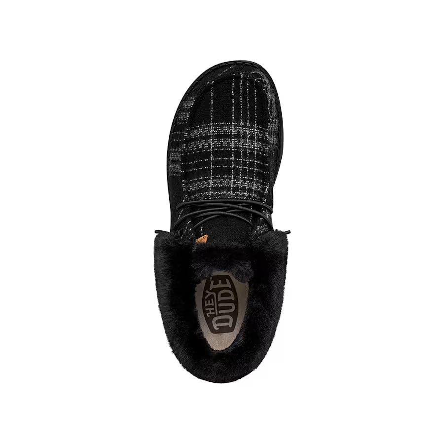 Wendy Fold Boot Plaid Cozy