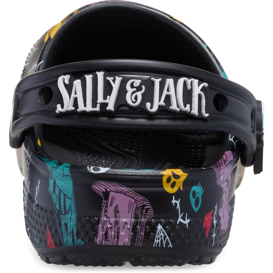 Kids' Disney Tim Burton's The Nightmare Before Christmas Jack and Sally Classic Clog