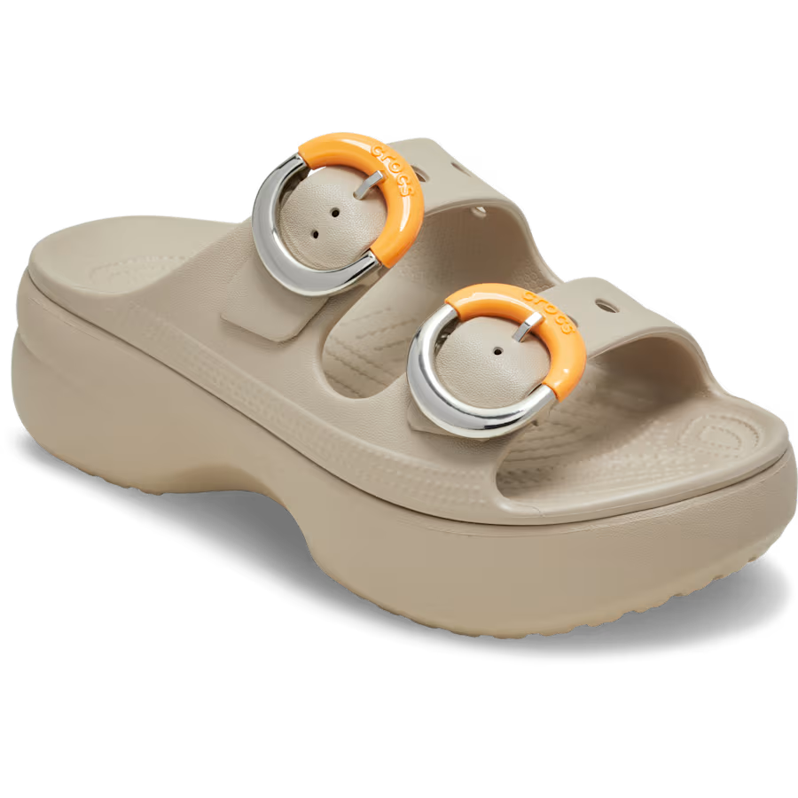 Women's Saturday Platform Dipped Buckle Sandal