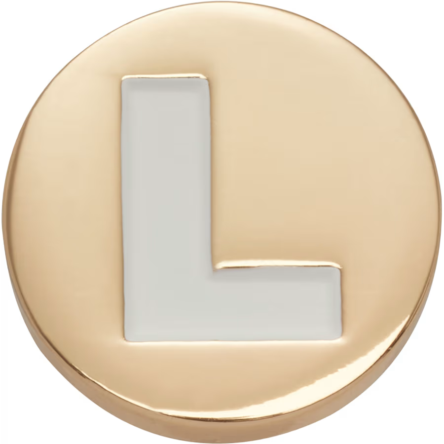 Gold Letter L