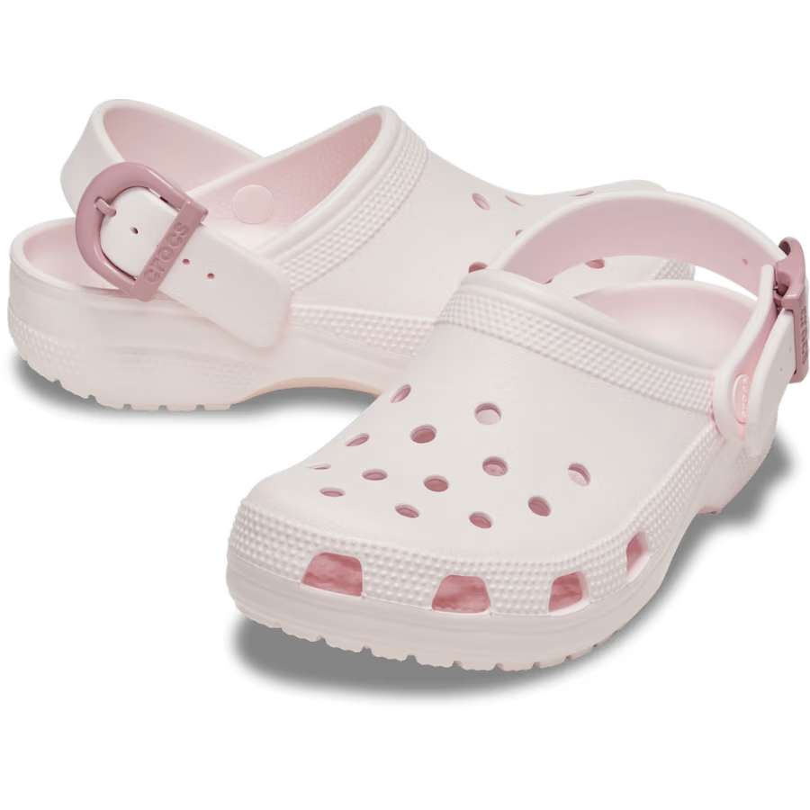 Classic Enamel Buckle Clog