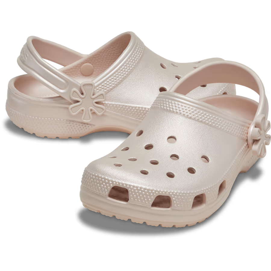 Kids' Classic Pearl Shine Clog