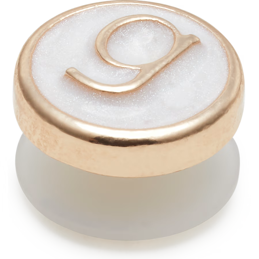 Tiny Pearlized Letter G