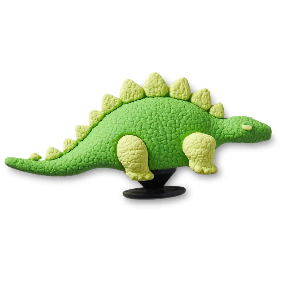 3D Green Dino with Scales