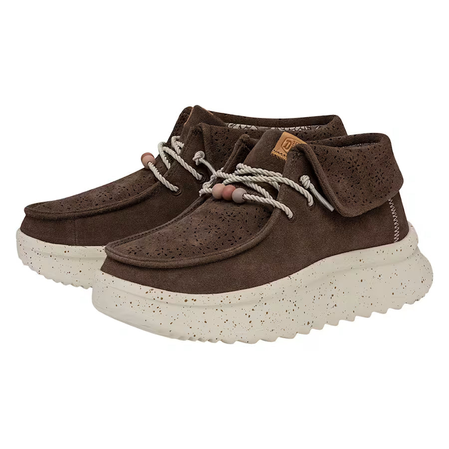 Wendy Peak Fold Boot Suede