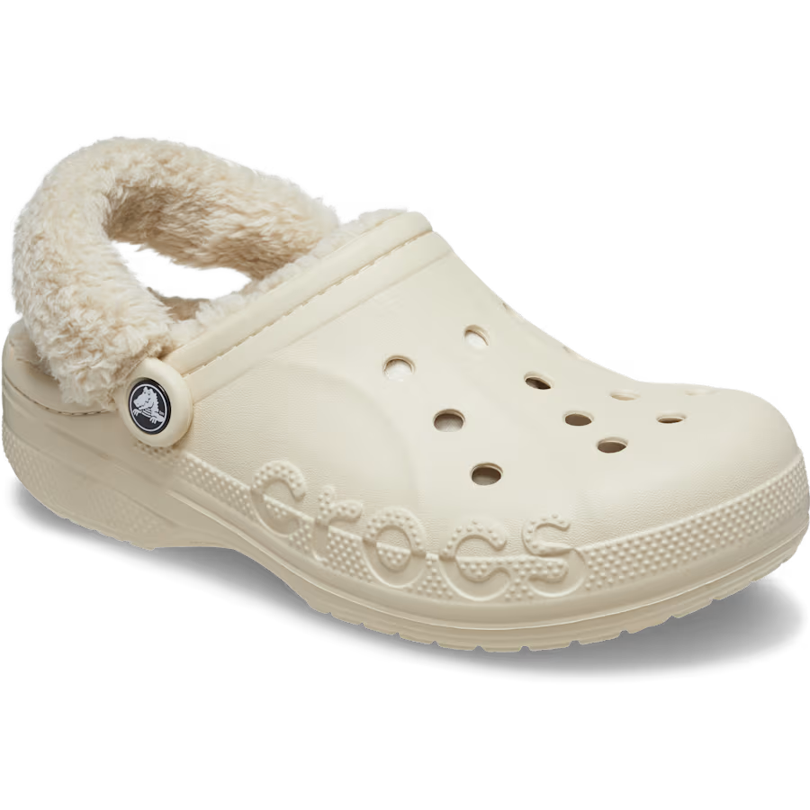Baya Lined Fuzz-Strap Clog