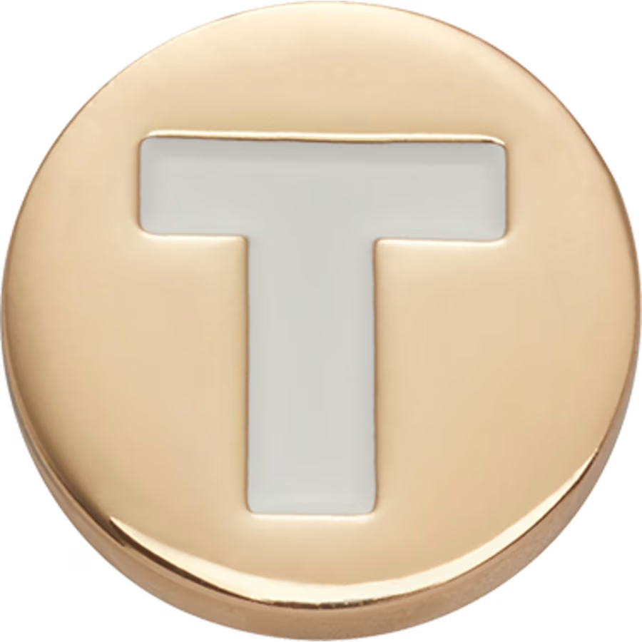 Gold Letter T