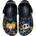 Disney Tim Burton's The Nightmare Before Christmas Jack and Sally Classic Clog