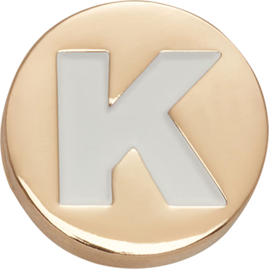 Gold Letter K