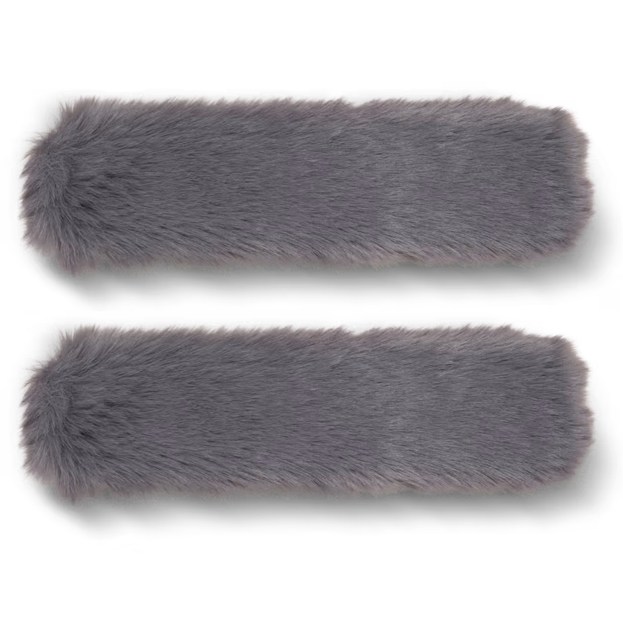 Faux Fur Back Strap Scrunchie Btc