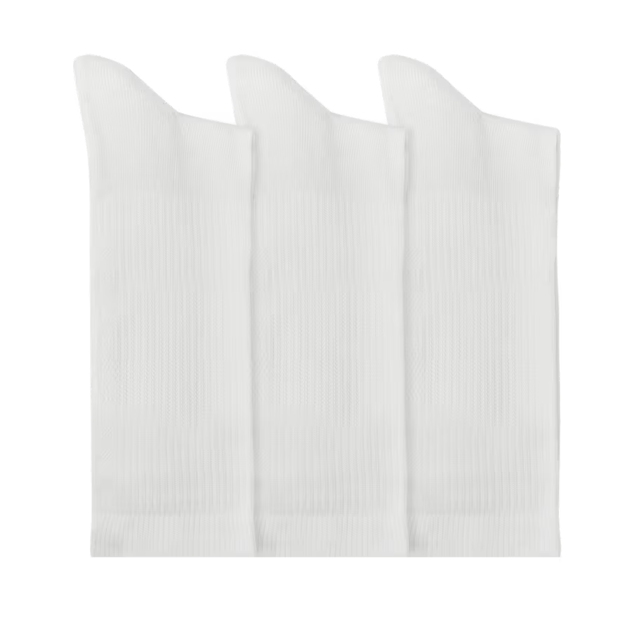Crocs Socks Crew Texture Logo 3-Pack