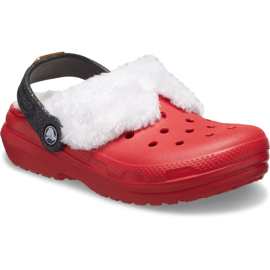 Kids’ Classic Lined Santa Clog
