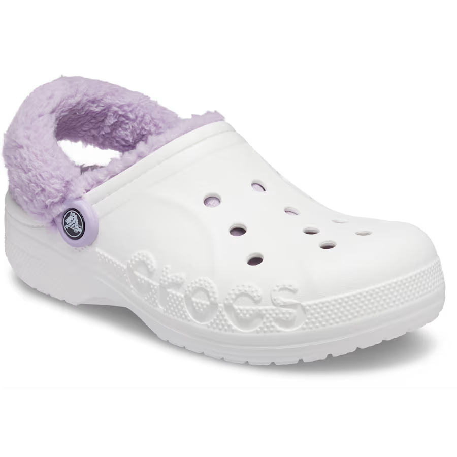 Baya Lined Fuzz-Strap Clog
