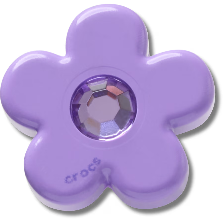 Purple Flower With Gem