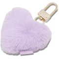 Plush Heart Bag Charm