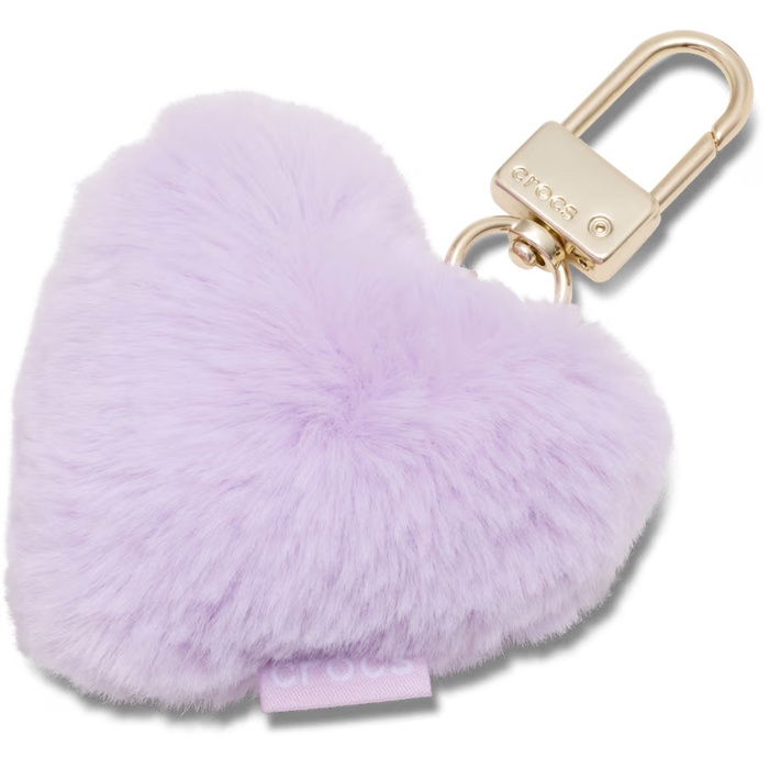 Plush Heart Bag Charm
