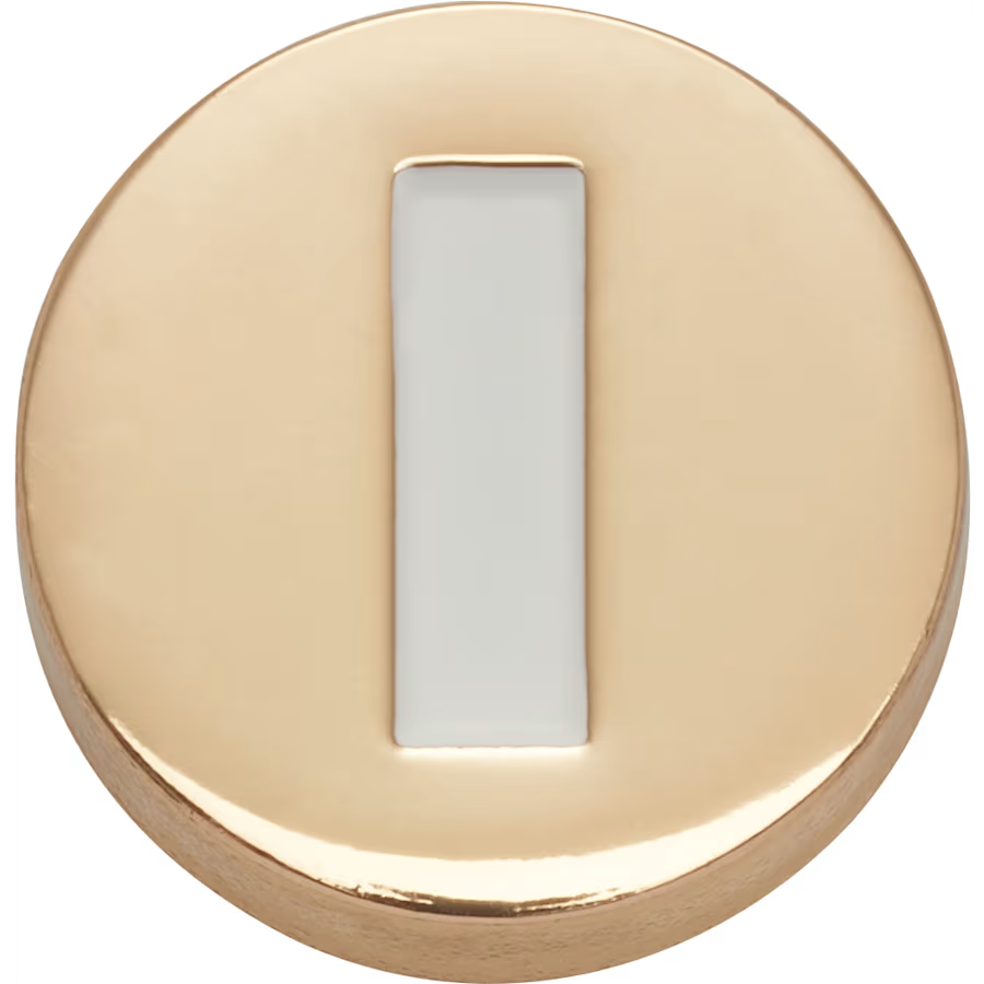 Gold Letter I