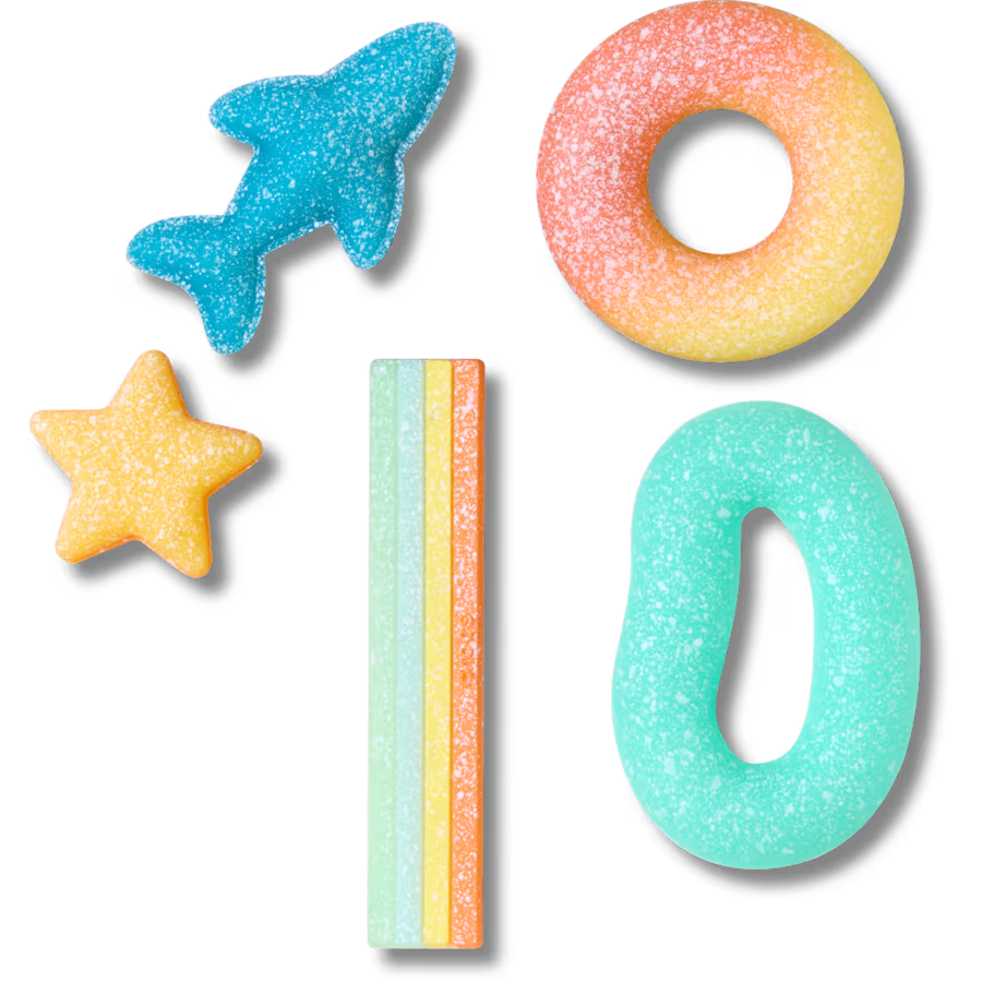 Yummy Colorful Candy 5 Pack