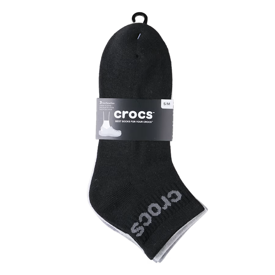 CrocsSocks Ankle Logo 3-Pack