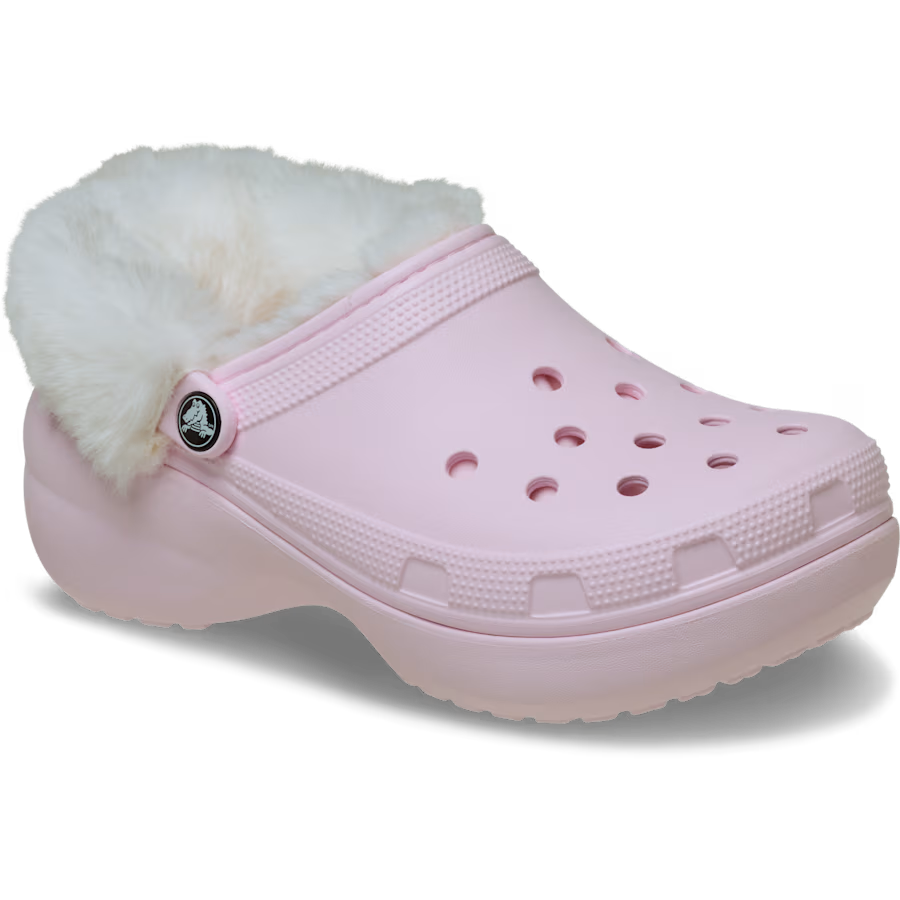 Classic Platform Fuzz Lined Clog