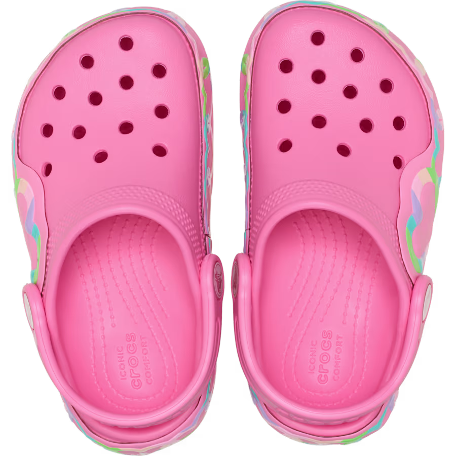 Toddler Classic Heart Lights Clog