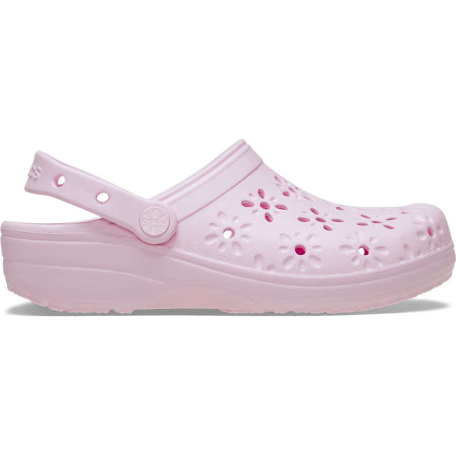 Classic Floral Cut-Out Clog