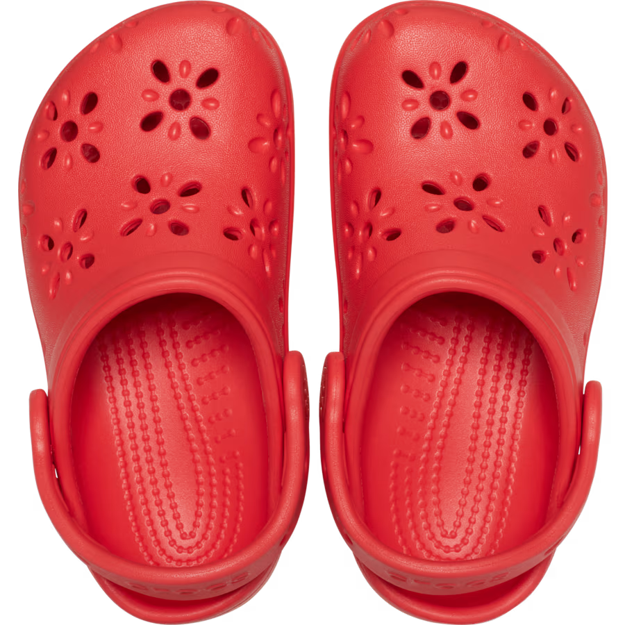 Toddler Classic Floral Cut-Out Clog