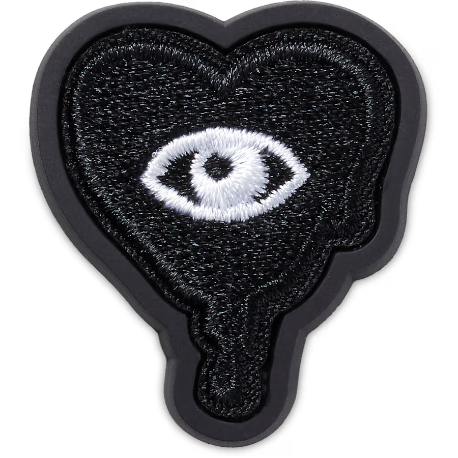 Dripping Black Heart Patch