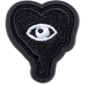 Dripping Black Heart Patch