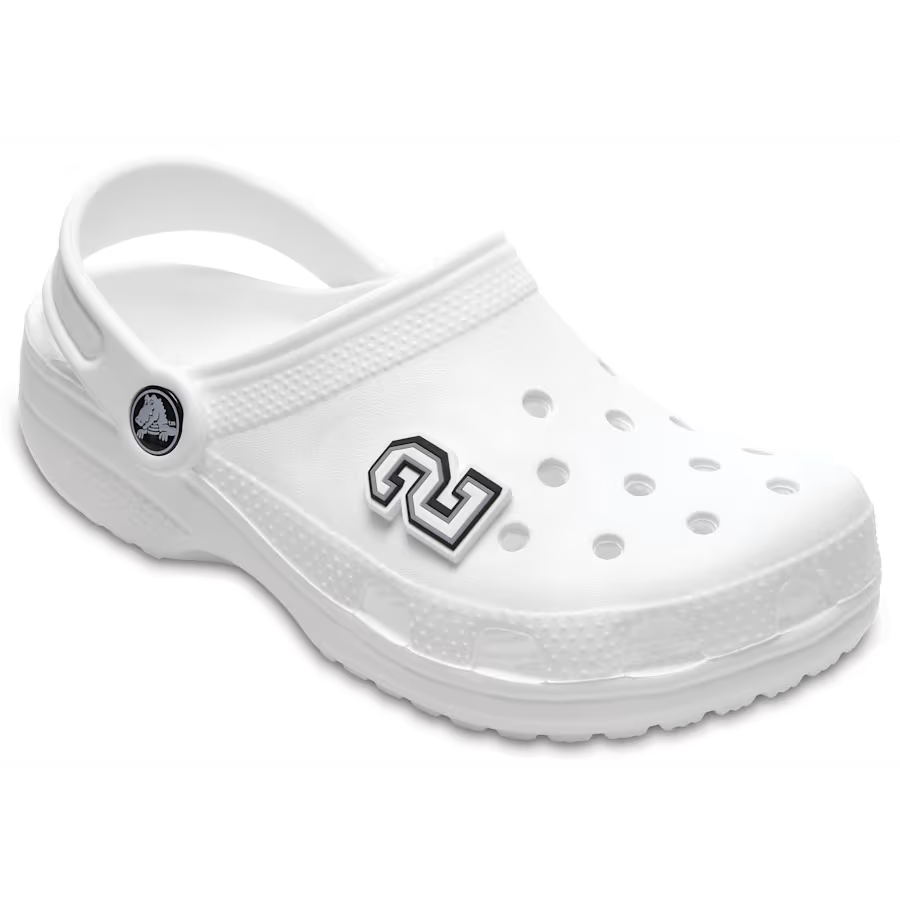 Jibbitz B&W Number 2