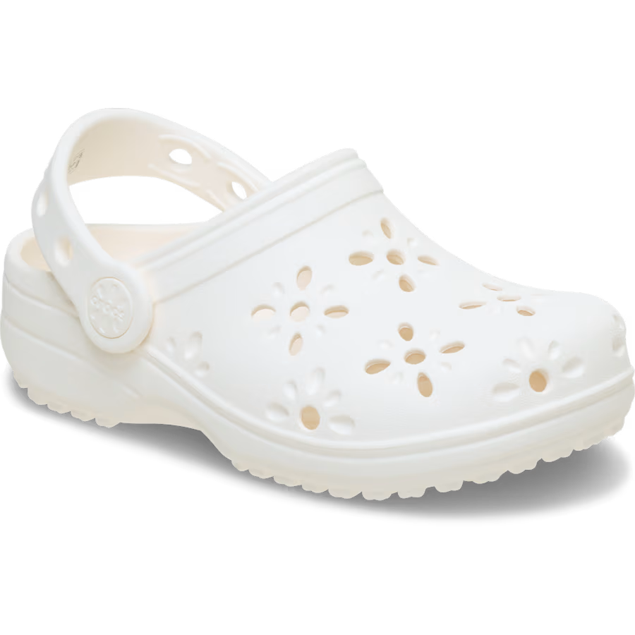 Toddler Classic Floral Cut-Out Clog