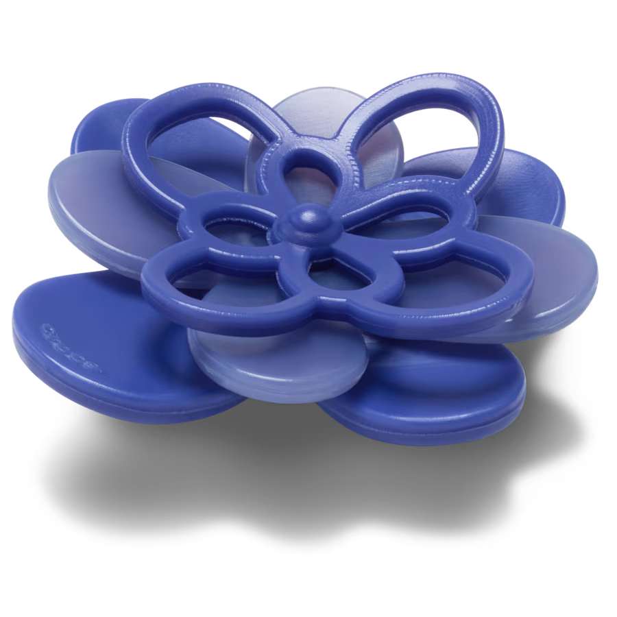 Blooming Dark Blue Flower