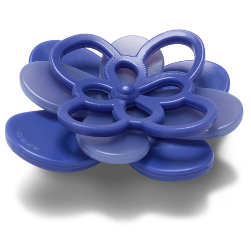 Blooming Dark Blue Flower