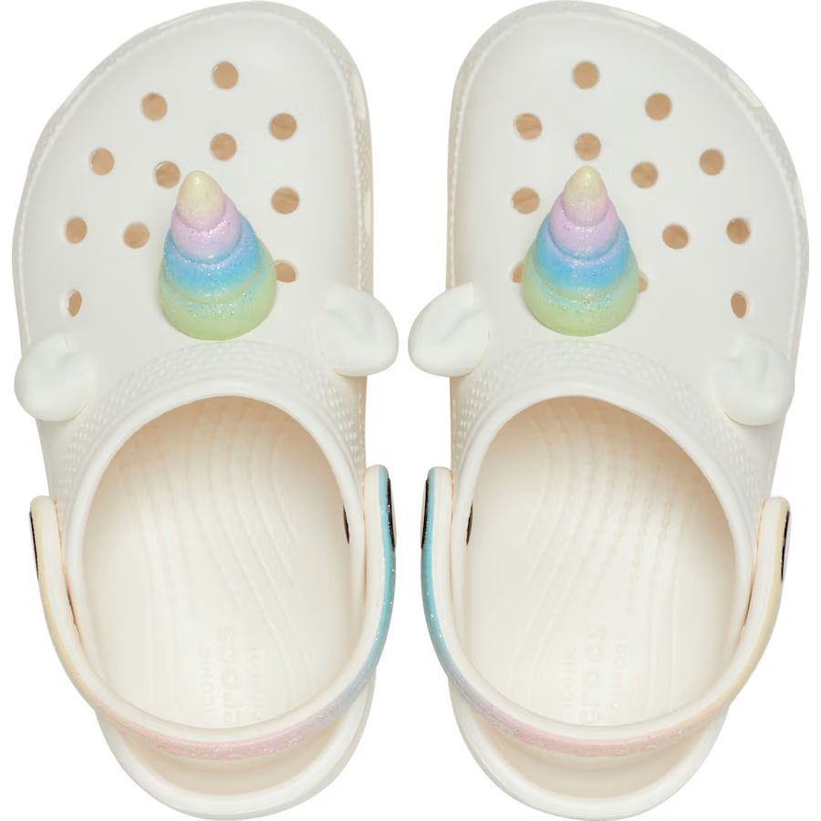 Toddlers' Classic I AM Rainbow Unicorn Clog