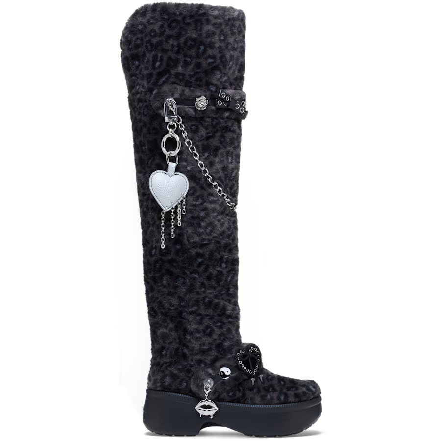 Classic Unfurgettable Leopard Knee High Boot