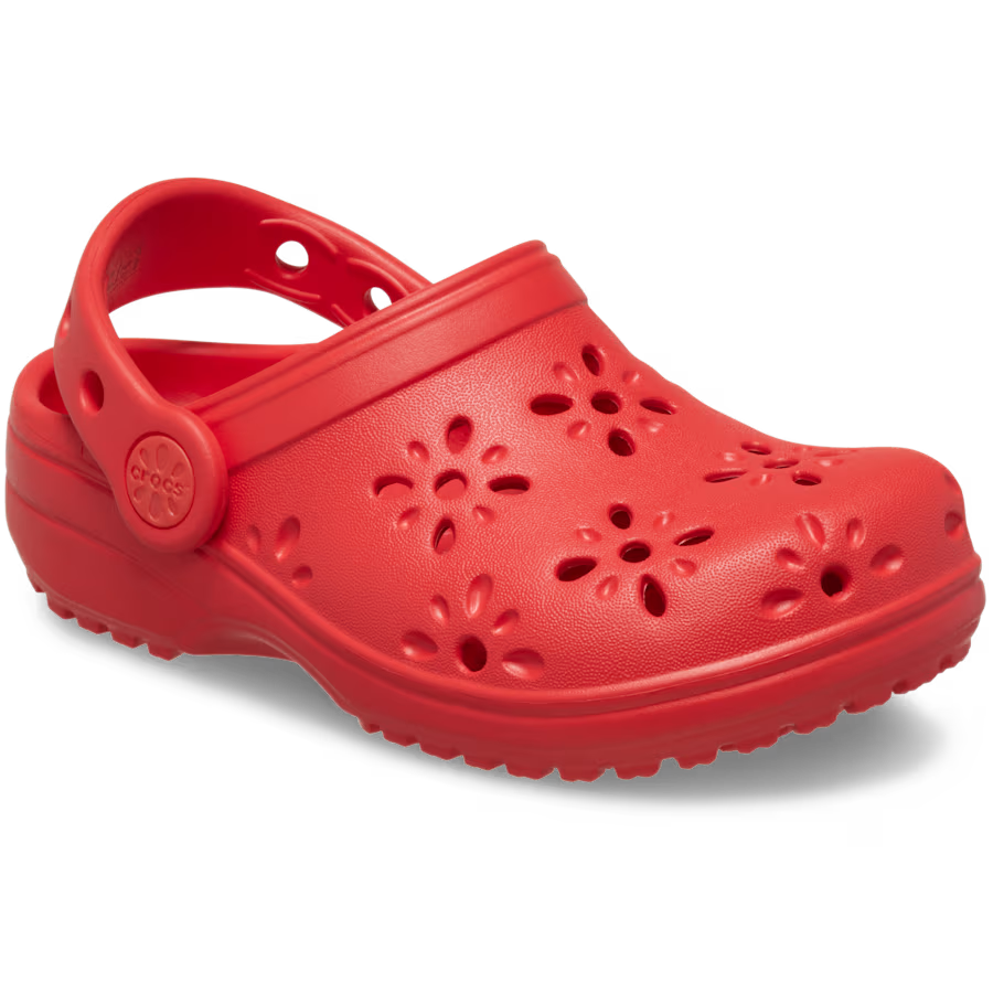 Toddler Classic Floral Cut-Out Clog