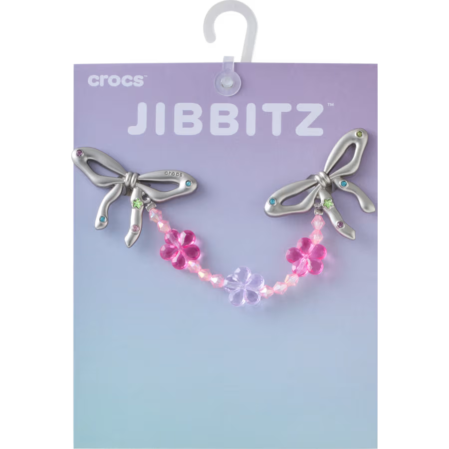 Silver Meta Flower Chain