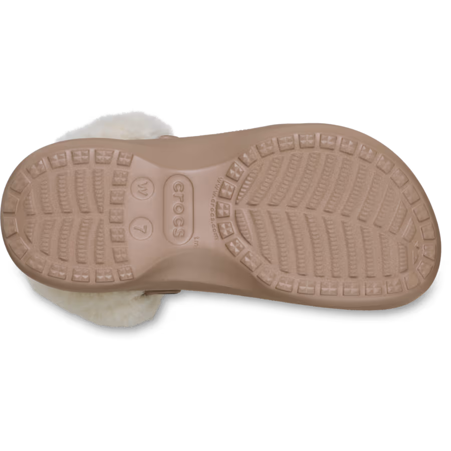 Classic Platform Fuzz Lined Clog