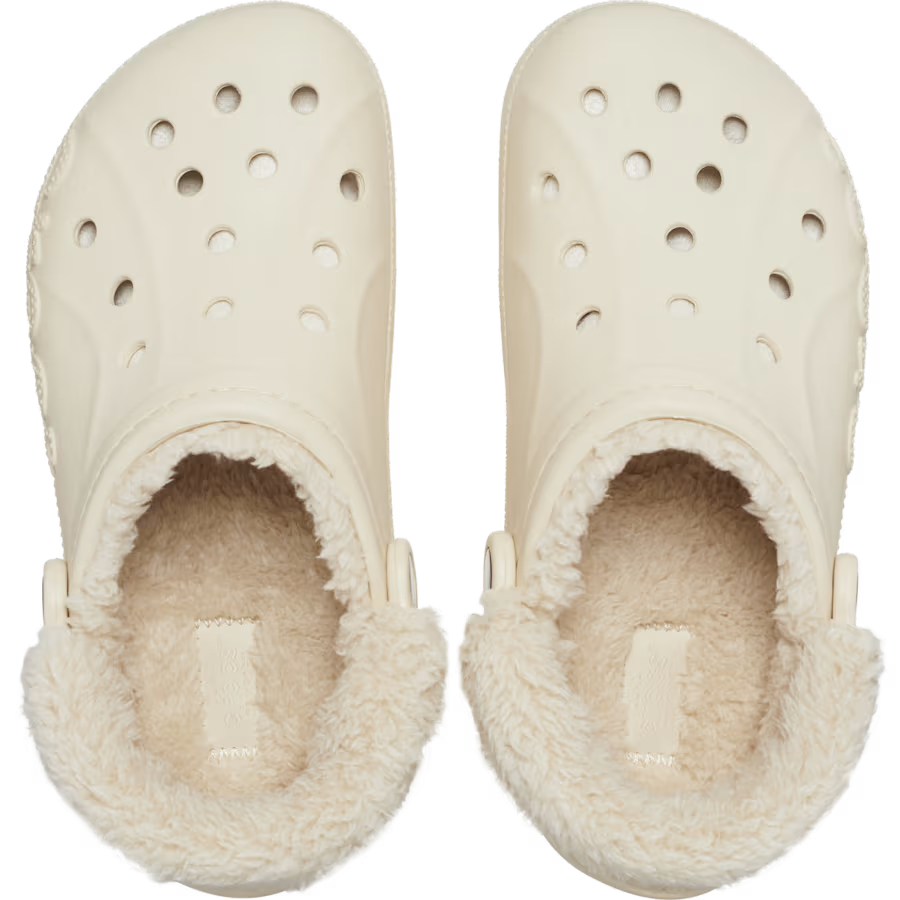 Baya Lined Fuzz-Strap Clog