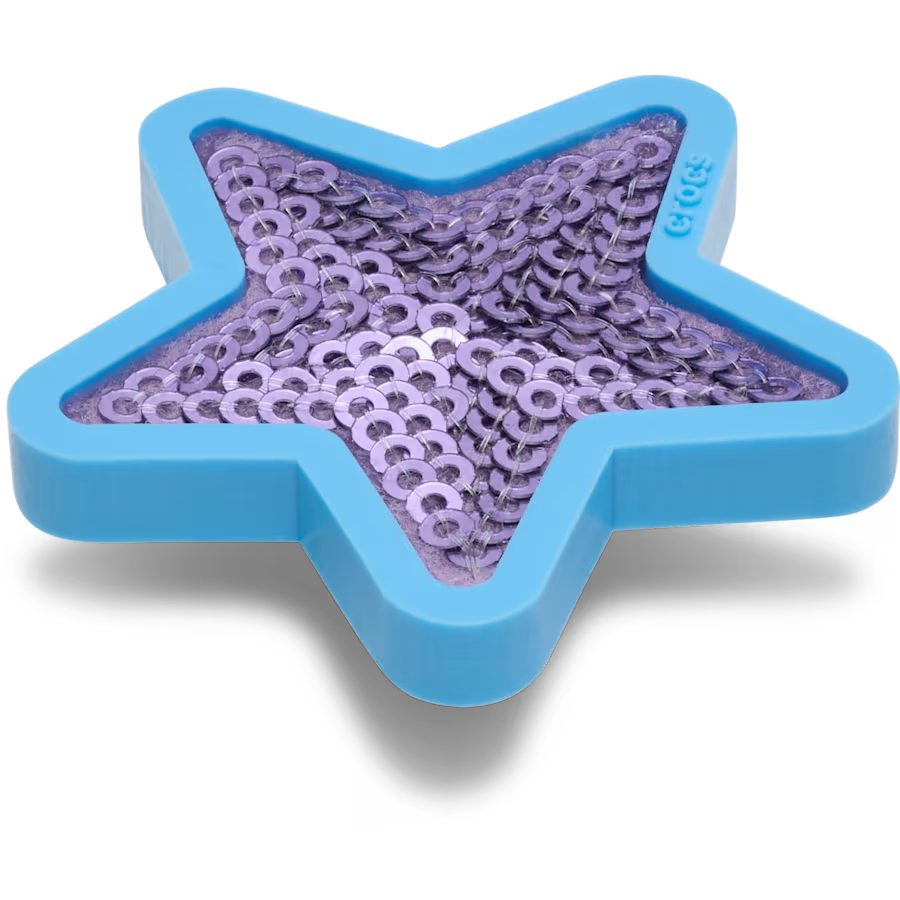 Purple Sequin Star