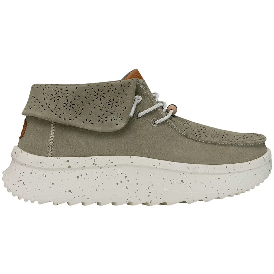 Wendy Peak Fold Boot Suede
