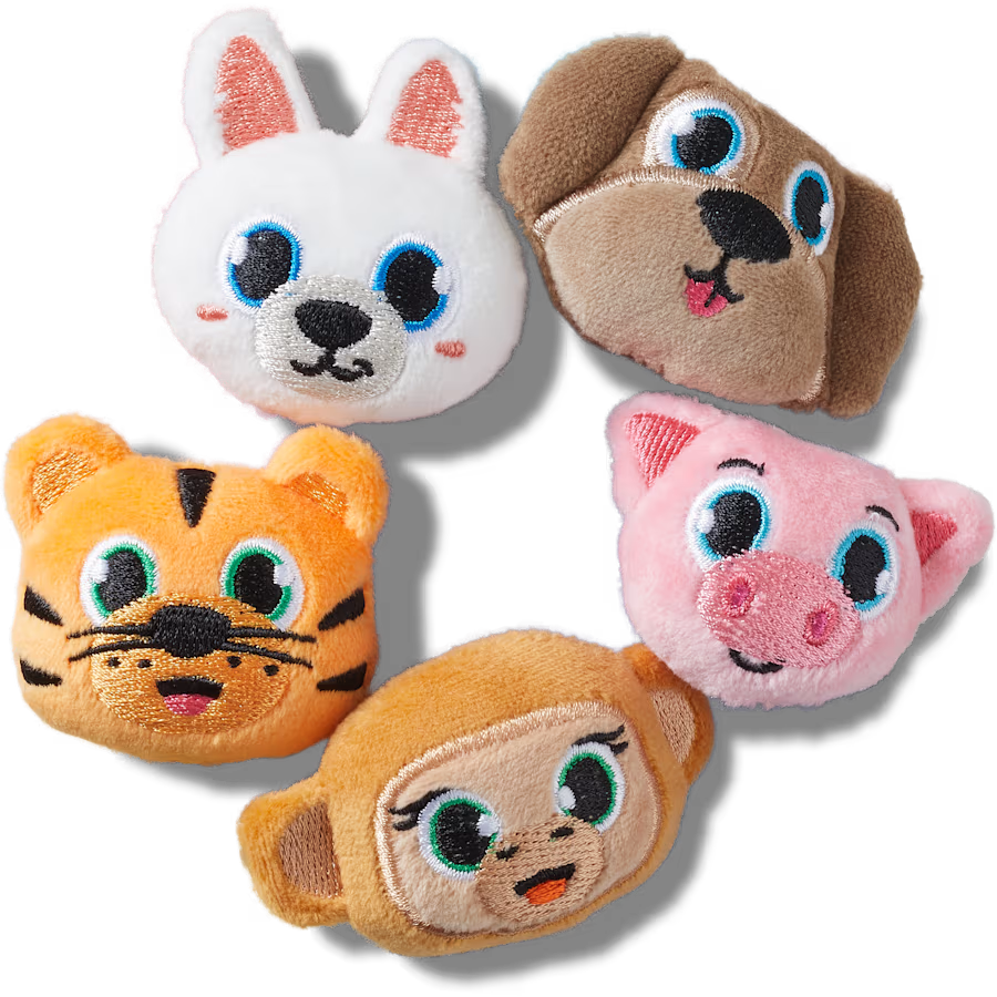 Fuzzy Animal 5 Pack