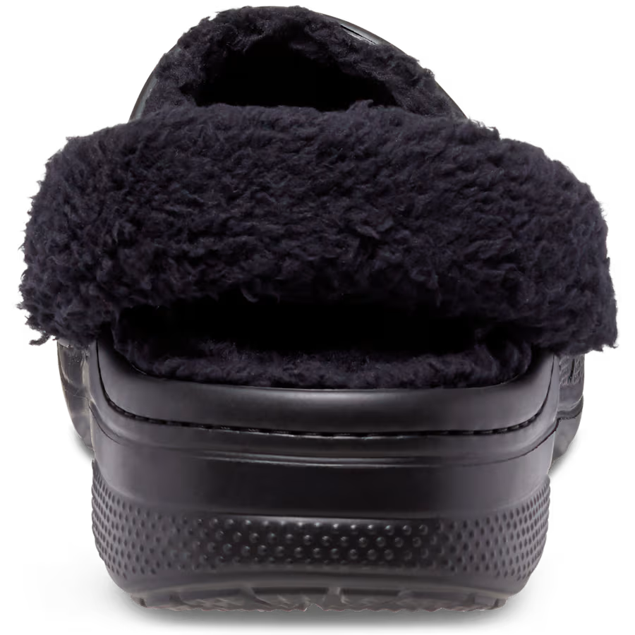 Baya Lined Fuzz-Strap Clog
