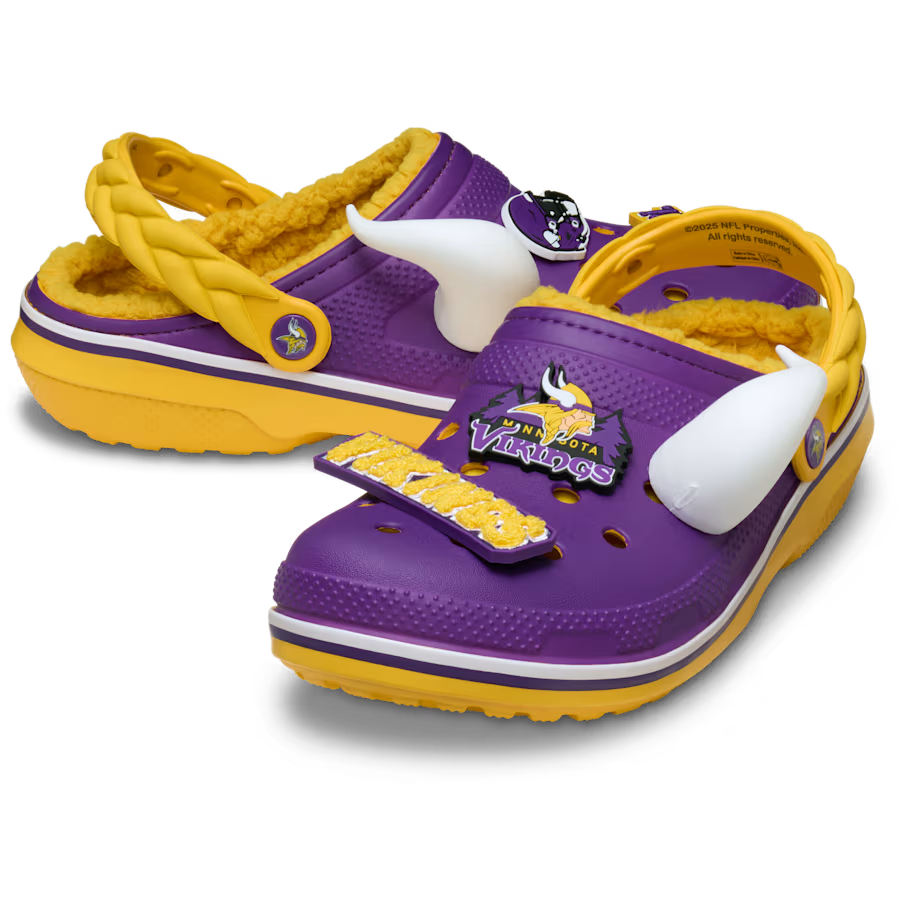 NFL Minnesota Vikings Classic Lined Clog