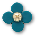 Retro Blue Spinner Flower