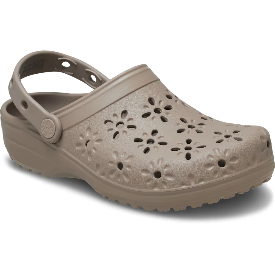 Classic Floral Cut-Out Clog