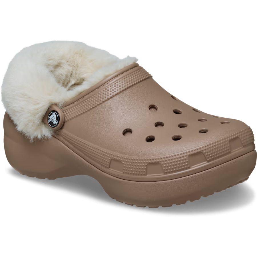 Classic Platform Fuzz Lined Clog