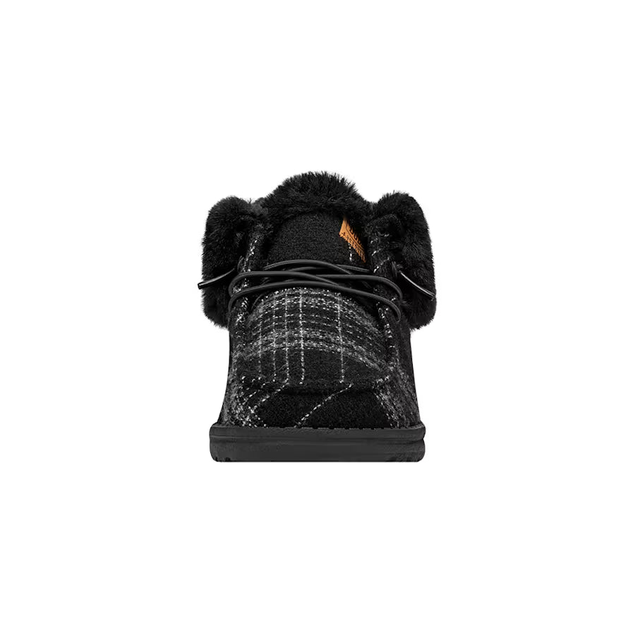 Wendy Fold Boot Plaid Cozy