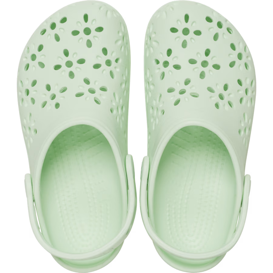 Kids' Classic Floral Cut-Out Clog